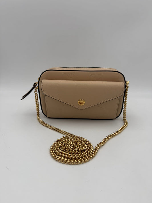 Gucci GUCCI GG Jumbo Beige mit Fronttasche Umhängetasche