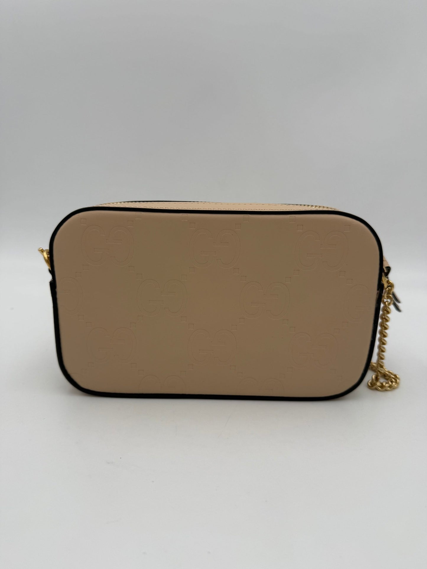 Gucci GUCCI GG Jumbo Beige mit Fronttasche Umhängetasche