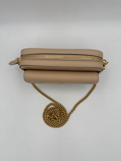 Gucci GUCCI GG Jumbo Beige mit Fronttasche Umhängetasche