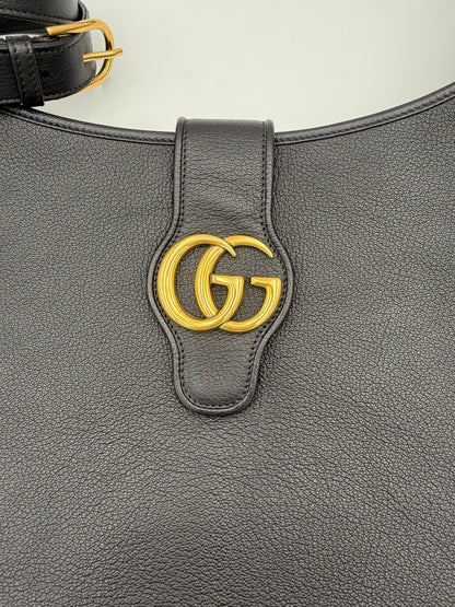 Gucci GUCCI APHRODITE Schwarze Schultertasche oder Umhängetasche