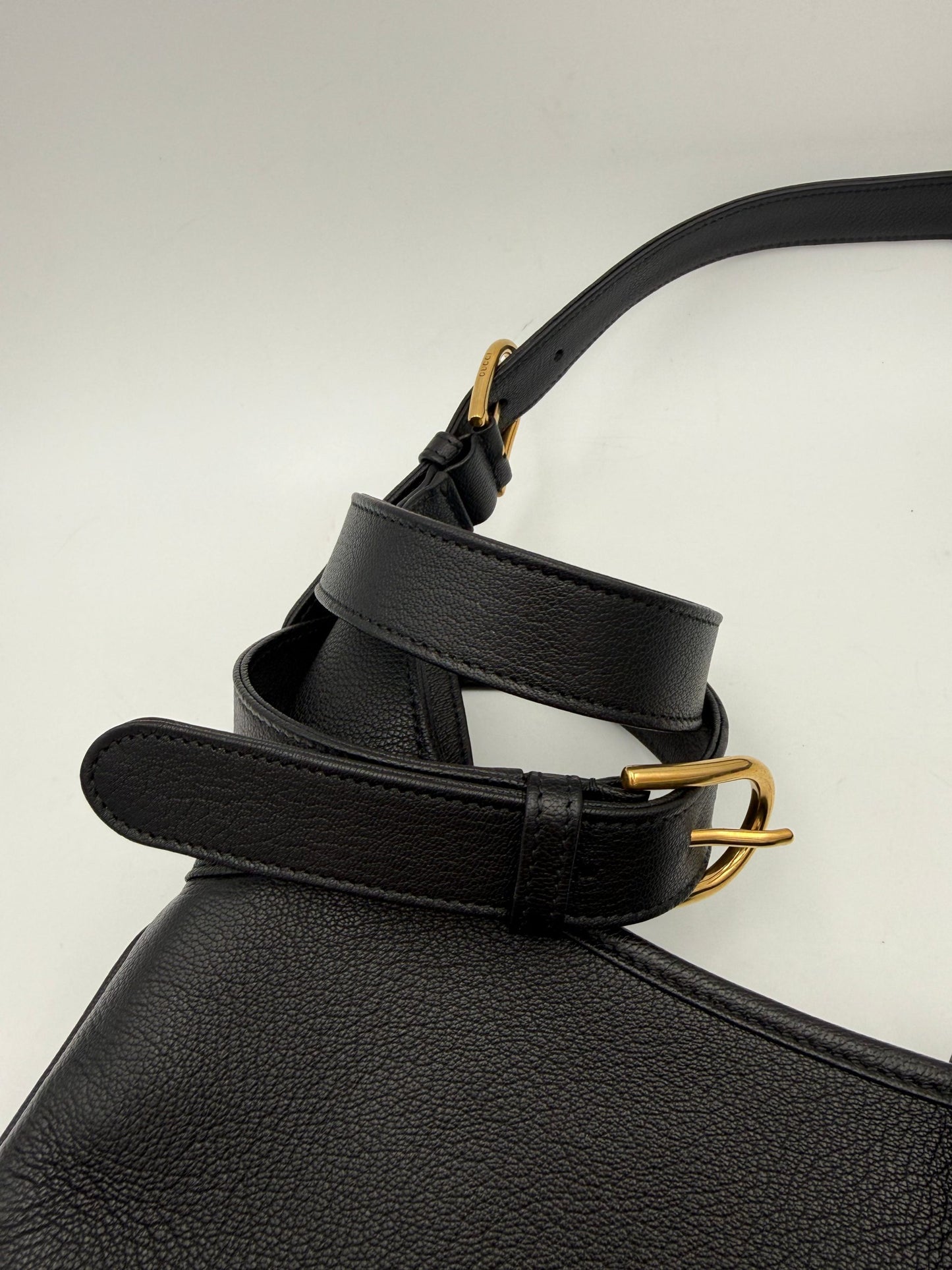 Gucci GUCCI APHRODITE Schwarze Schultertasche oder Umhängetasche