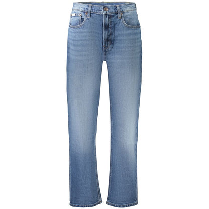Calvin Klein Damen-Jeans aus Baumwolle in Blau