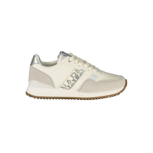 Napapijri Weiße Damen-Sneaker aus Polyester