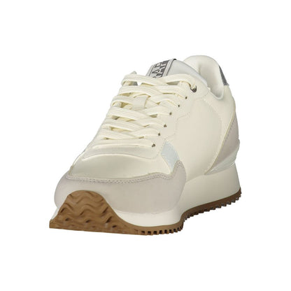 Napapijri Weiße Damen-Sneaker aus Polyester