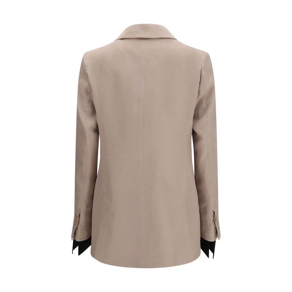 Max Mara Beige Seidenkleidung