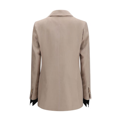 Max Mara Beige Seidenkleidung