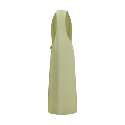 Max Mara Zweifarbige Viskose-Freizeitkleid