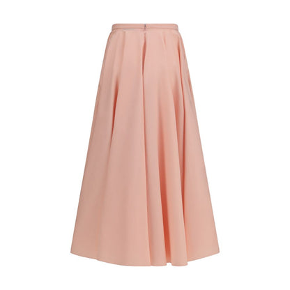 Givenchy Mehrfarbiger langer Baumwollrock