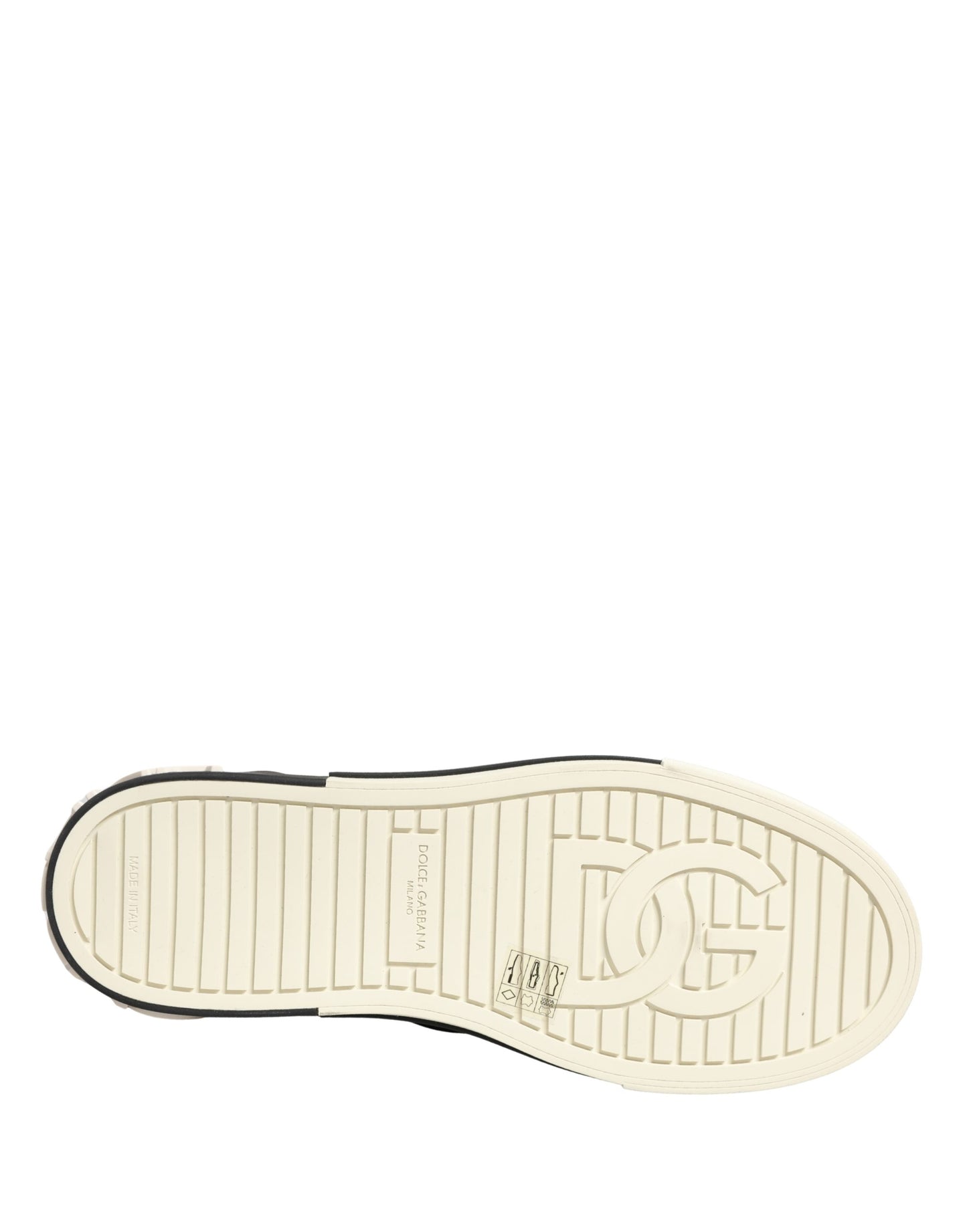 Dolce & Gabbana Schwarze gesteppte Slip-On Low-Top-Sneaker