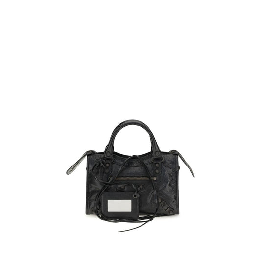 Balenciaga Schwarze Lammleder-Schultertasche