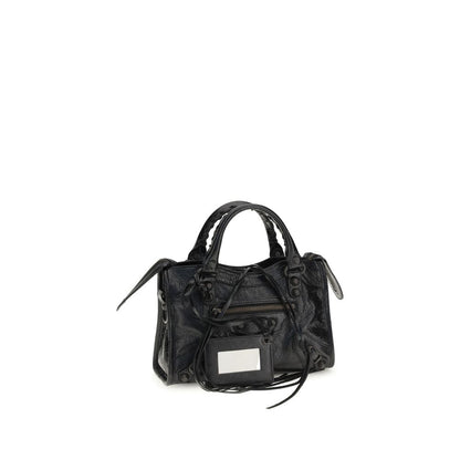 Balenciaga Schwarze Lammleder-Schultertasche