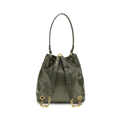 Balmain Bicolor Calf Leather Bos Taurus Rucksack