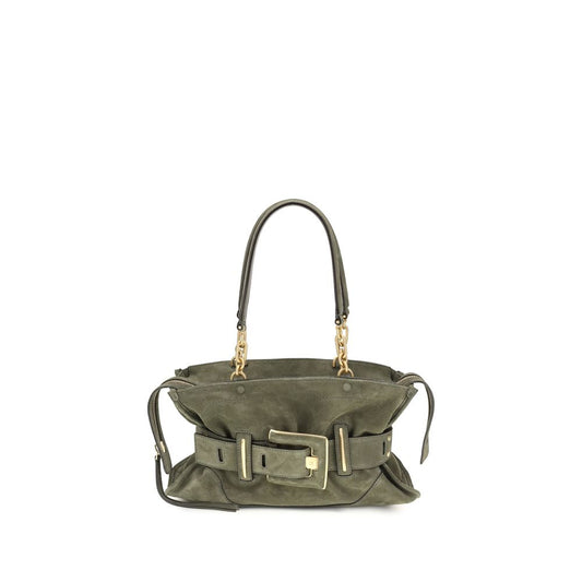 Balmain Schultertasche aus Kalbsleder Bos Taurus in Bicolor