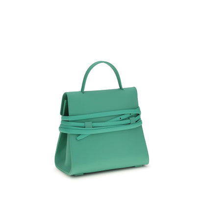 Moschino Zweifarbige Kunstleder-Handtasche