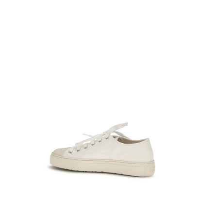 Vivienne Westwood Weiße Stoff-Sneaker mit niedrigem Schaft