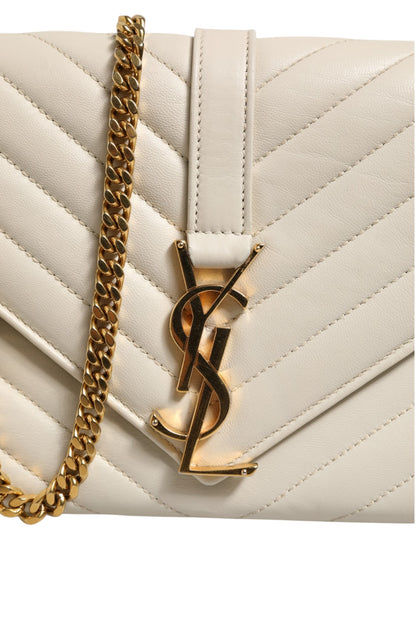 Saint Laurent Triquilt Medium YSL Schultertasche in Umschlag-Optik