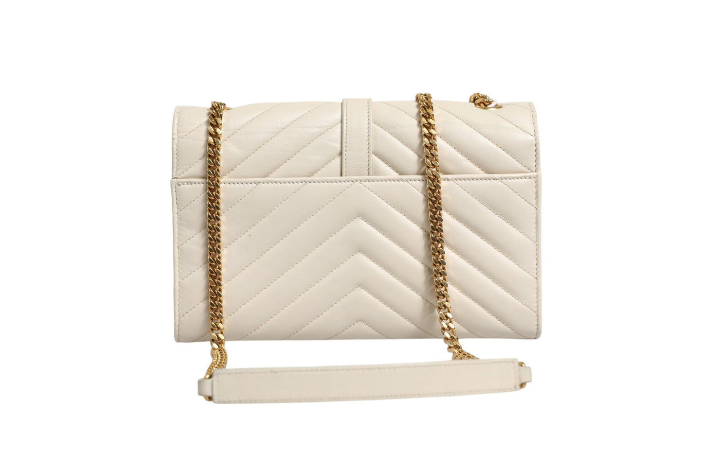 Saint Laurent Triquilt Medium YSL Schultertasche in Umschlag-Optik