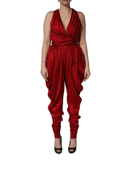 Dolce & Gabbana Jumpsuit – colore Rosso – Viscosa