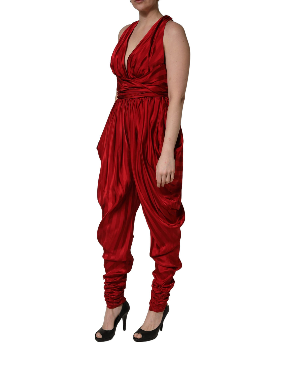Dolce & Gabbana Jumpsuit – colore Rosso – Viscosa