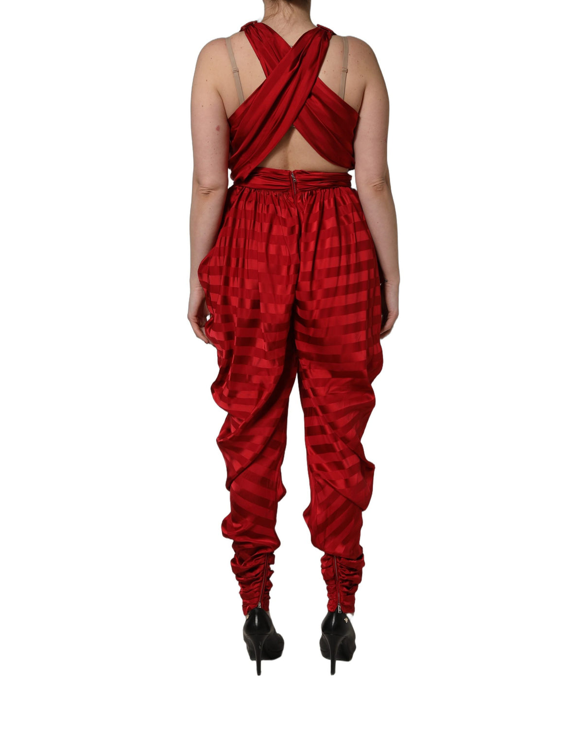Dolce & Gabbana Jumpsuit – colore Rosso – Viscosa