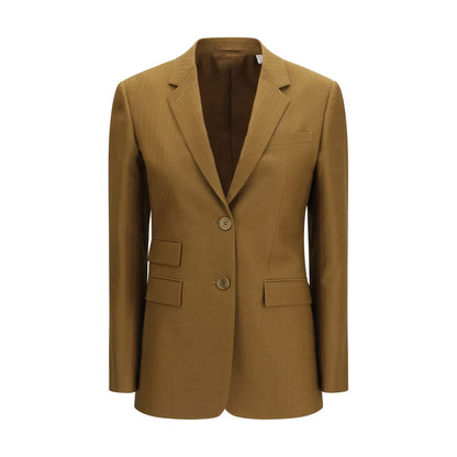 Burberry Mehrfarbiger Blazer aus Lammwolle