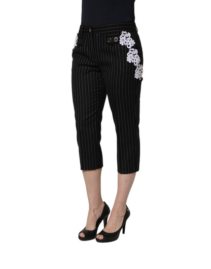 Dolce & Gabbana Pantaloni – colore Nero – Poliestere