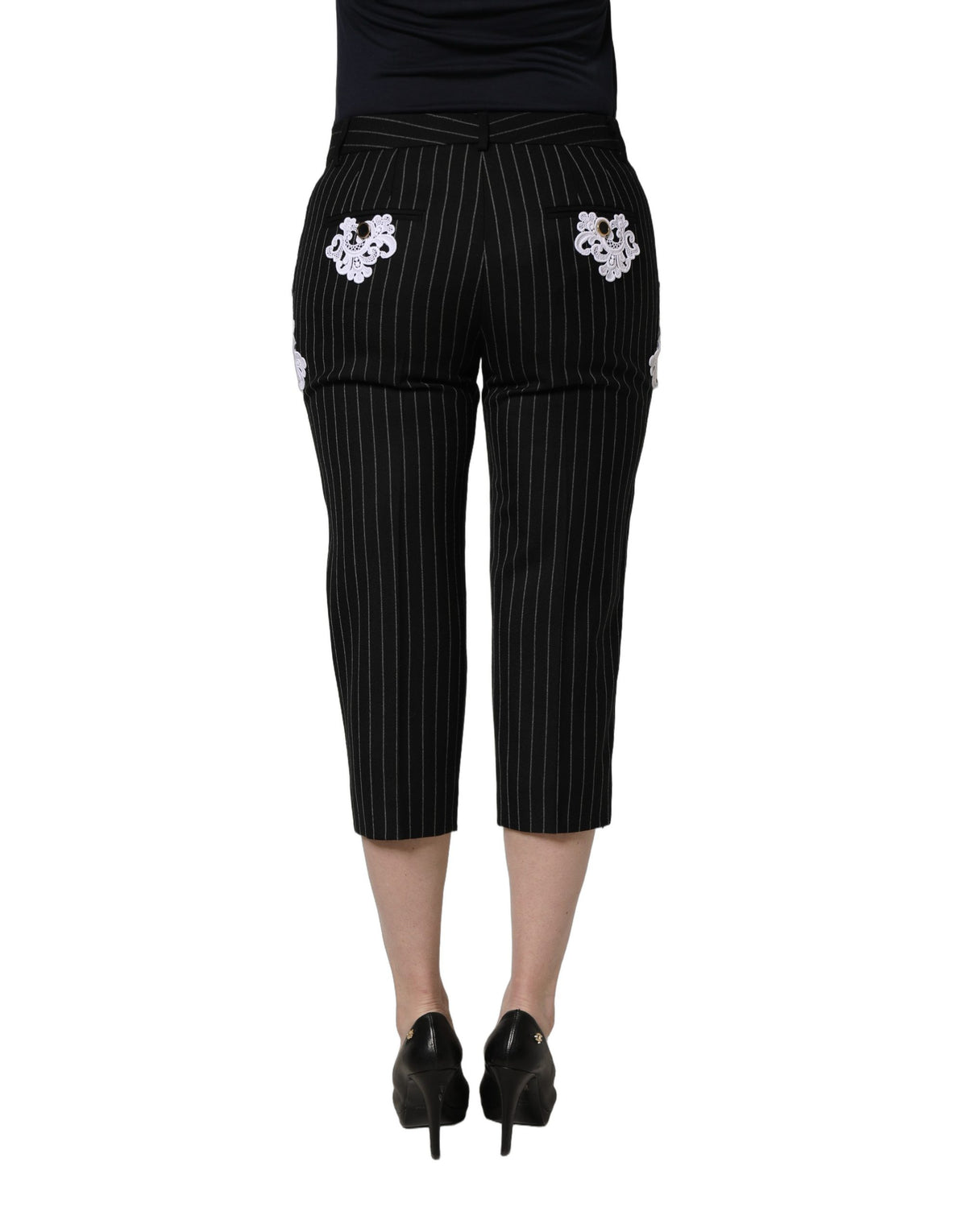 Dolce & Gabbana Pantaloni – colore Nero – Poliestere