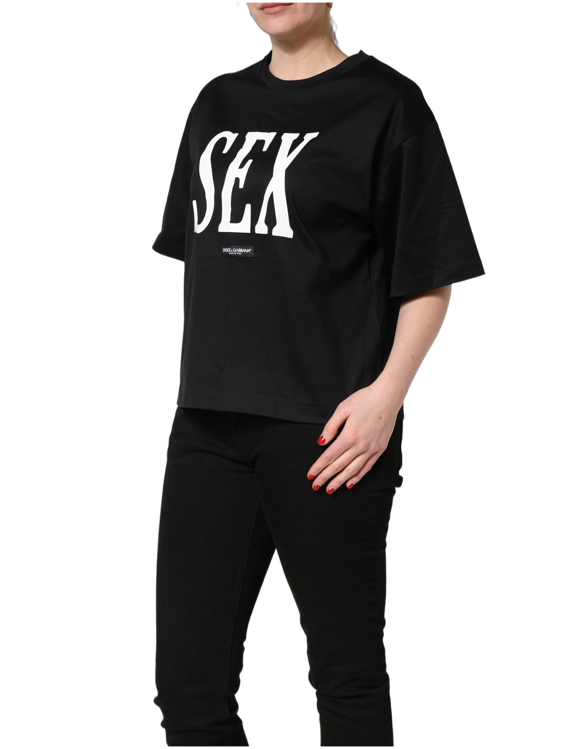 Dolce & Gabbana T-shirt – colore Nero – Cotone