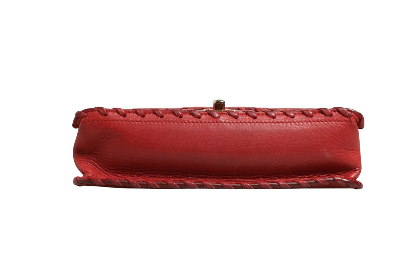 Chanel Mini Flap Bag Lammleder Geflochtenes Kalbsleder Goldfarbene Metallbeschläge