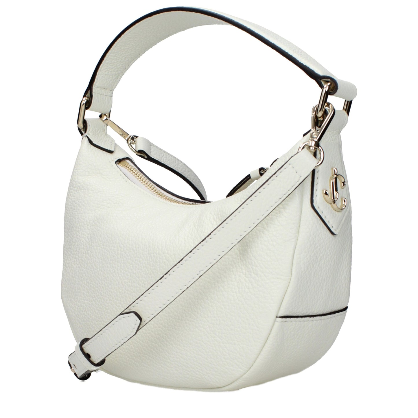 Jimmy Choo Beige Leder Handtasche