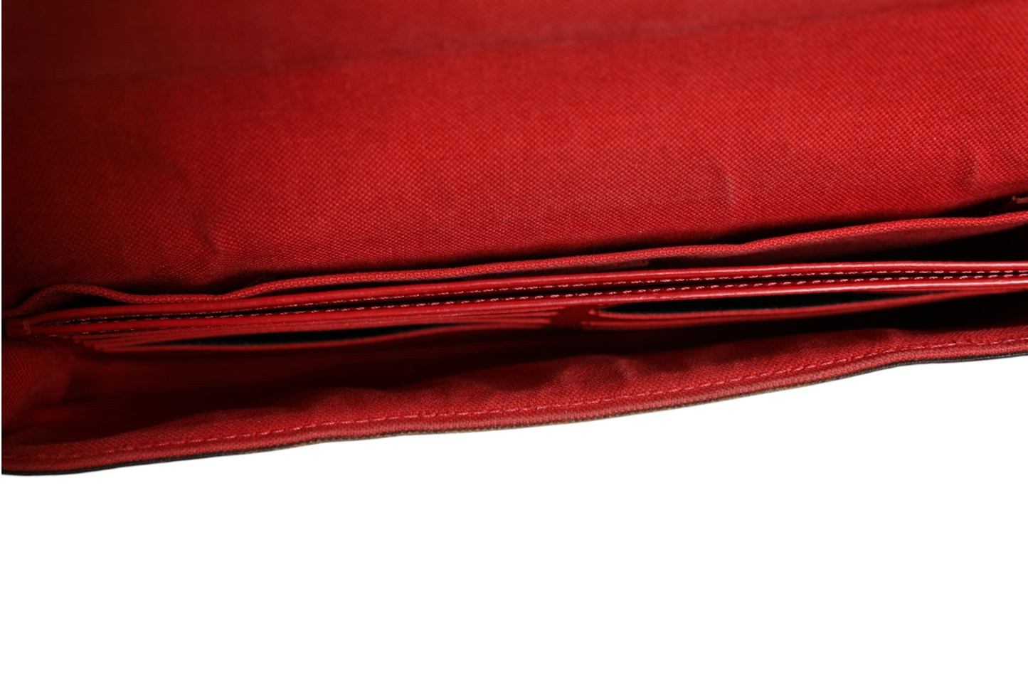 Louis Vuitton Pochette Felice Geldbörse mit Kette aus Damier Ebene Canvas