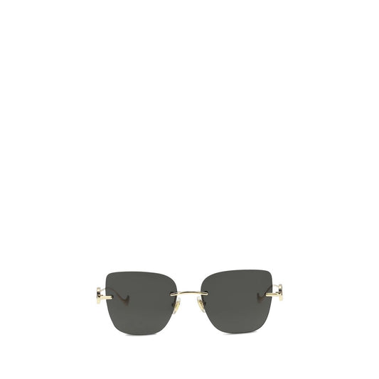 Valentino Garavani Schwarze Sonnenbrille aus Metall