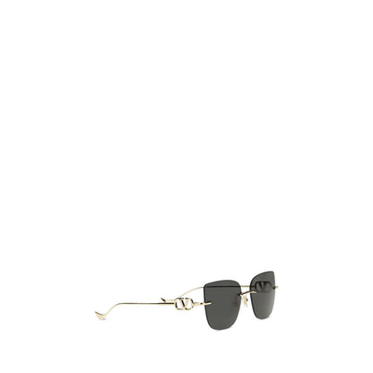Valentino Garavani Schwarze Sonnenbrille aus Metall