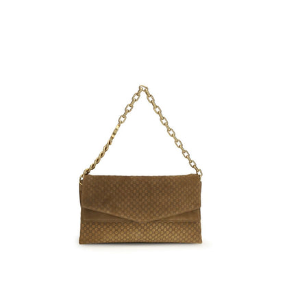 Gucci Braune Wildleder-Handtasche