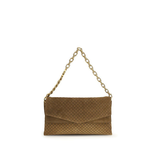 Gucci Braune Wildleder-Handtasche