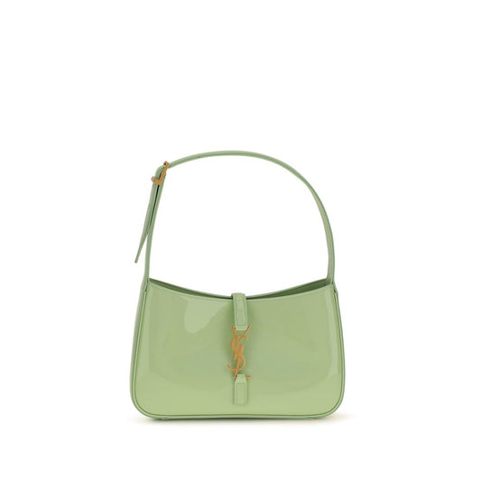 Saint Laurent Bicolor Calf Leather Bos Taurus Schultertasche