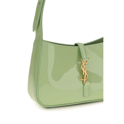 Saint Laurent Bicolor Calf Leather Bos Taurus Schultertasche
