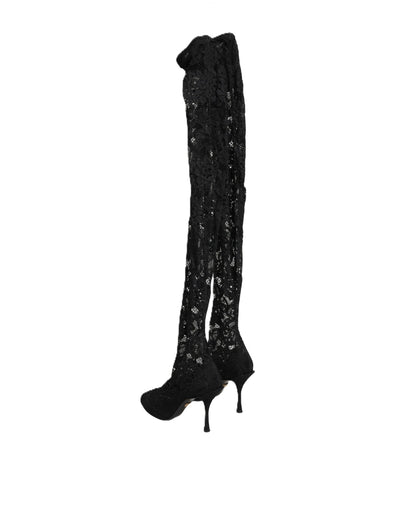 Dolce & Gabbana Décolleté – colore Nero – Viscosa