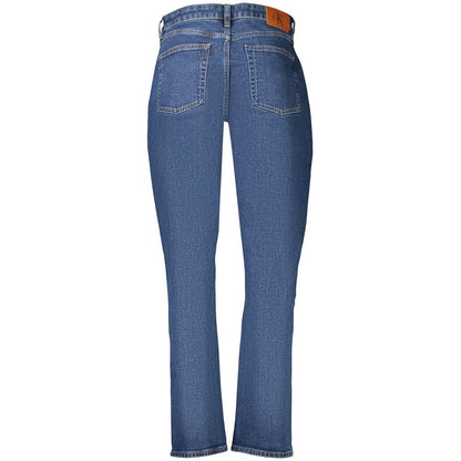 Calvin Klein Damen-Jeans aus Baumwolle in Blau
