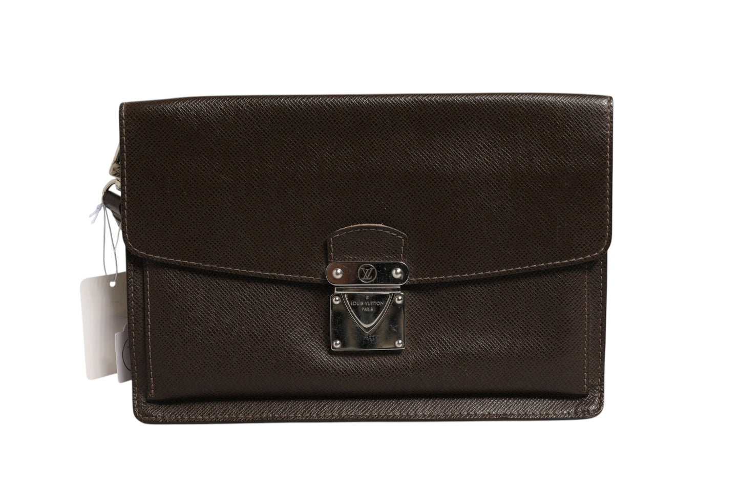 Louis Vuitton Belaia Clutch Taiga-Leder