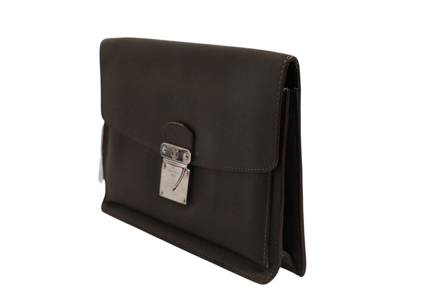 Louis Vuitton Belaia Clutch Taiga-Leder