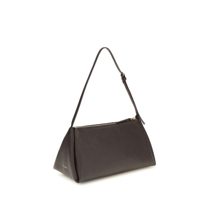 Calvin Klein Braune Kalbsleder Bos Taurus Handtasche