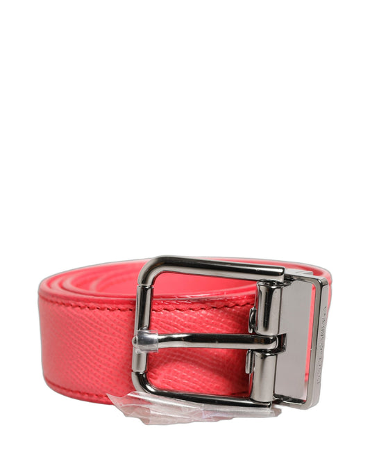 Dolce & Gabbana Pinker Lammledergürtel