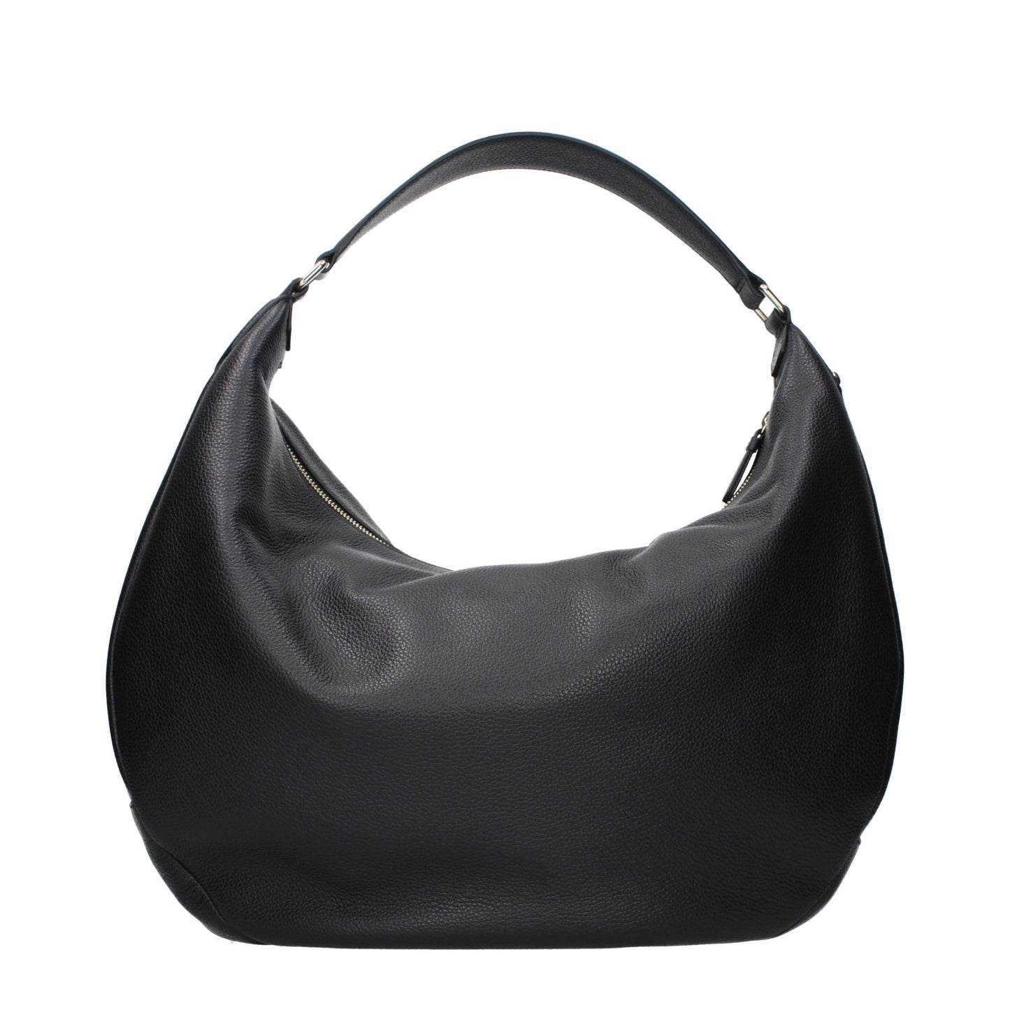 Jimmy Choo Schwarze Leder Umhängetasche