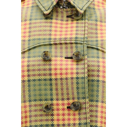 Burberry Mehrfarbiger Trenchcoat aus Polyester