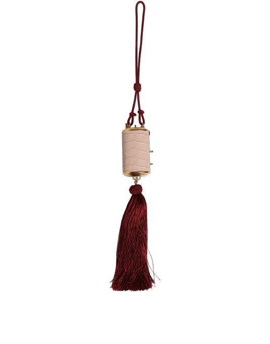 Dolce & Gabbana Pinke Mini-Kosmetiktasche mit Spiegel