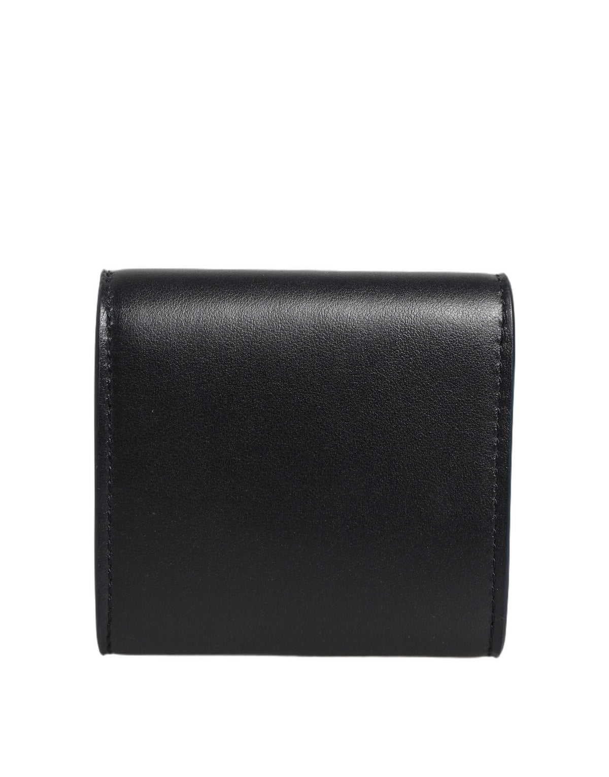 Dolce & Gabbana Schwarze Brieftasche aus Kalbsleder