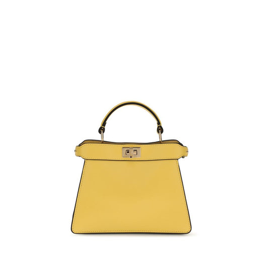 Fendi Schultertasche aus Kalbsleder Bos Taurus in Bicolor
