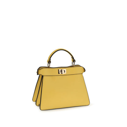 Fendi Schultertasche aus Kalbsleder Bos Taurus in Bicolor