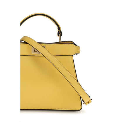 Fendi Schultertasche aus Kalbsleder Bos Taurus in Bicolor